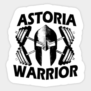 Astoria Warrior Sticker